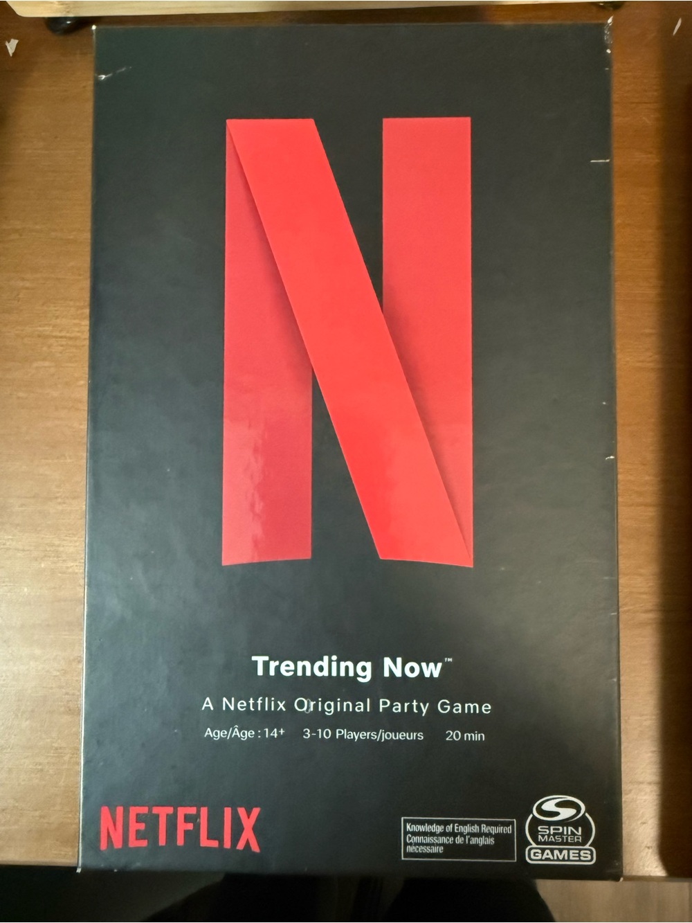 Netflix Party Card Game
